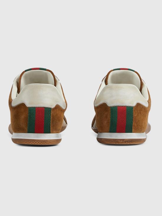 26SS 구찌 쉬프트 스니커즈 857018AAF1X 2750 Brown - GUCCI