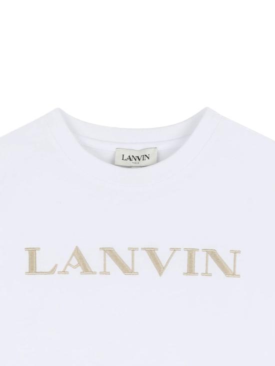 26SS [키즈] 랑방 티셔츠 N30360 10P BIANCO - LANVIN