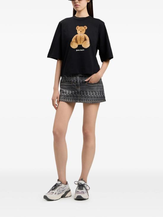 26SS 팜앤젤스 탑 PWAA079S26JER006 1060 BLACK BROWN - PALM ANGELS