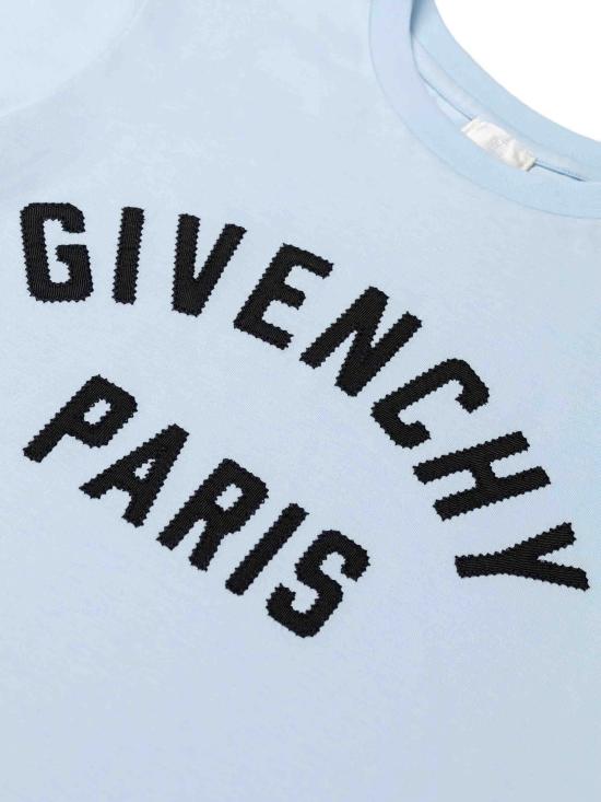 26SS [키즈] 지방시 티셔츠 H31109 77L BLU CIELO - GIVENCHY