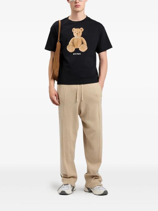 26SS 팜앤젤스 반팔 티셔츠 PMAA109S26JER00A 1060 BLACK BROWN - PALM ANGELS