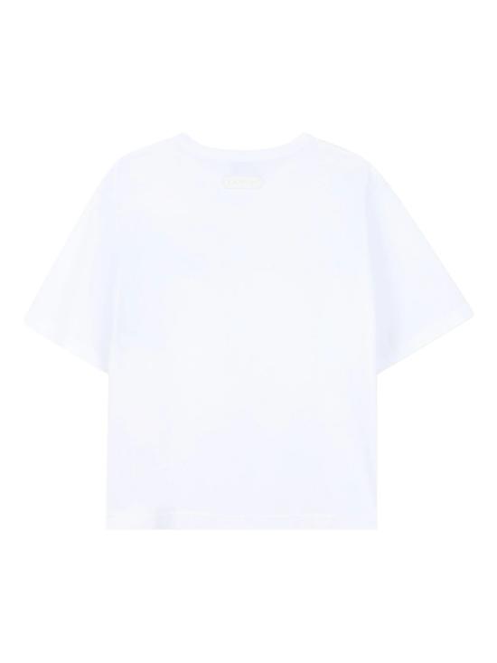 26SS [키즈] 랑방 티셔츠 N30362 N48 BIANCO BLU - LANVIN