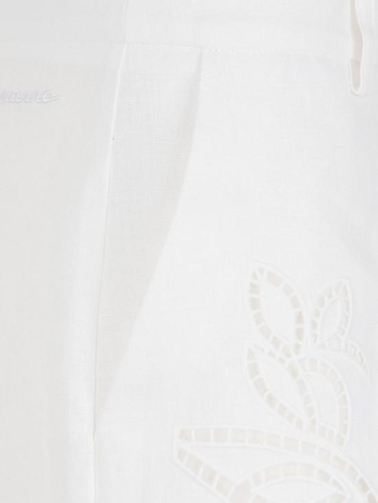 26SS 에르마노 피렌제 스트레이트 팬츠 D48EP085ES4MF010 MF010 BIANCO OTTICO - ERMANNO FIRENZE