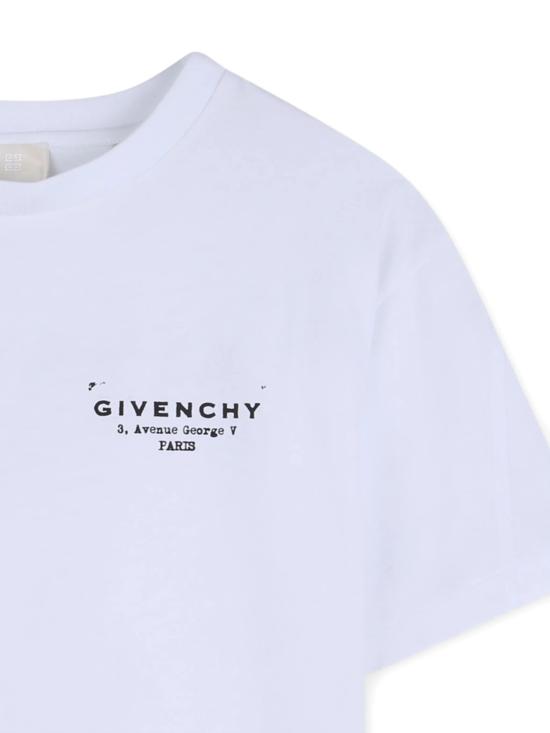 26SS [키즈] 지방시 티셔츠 H31075 10P BIANCO - GIVENCHY