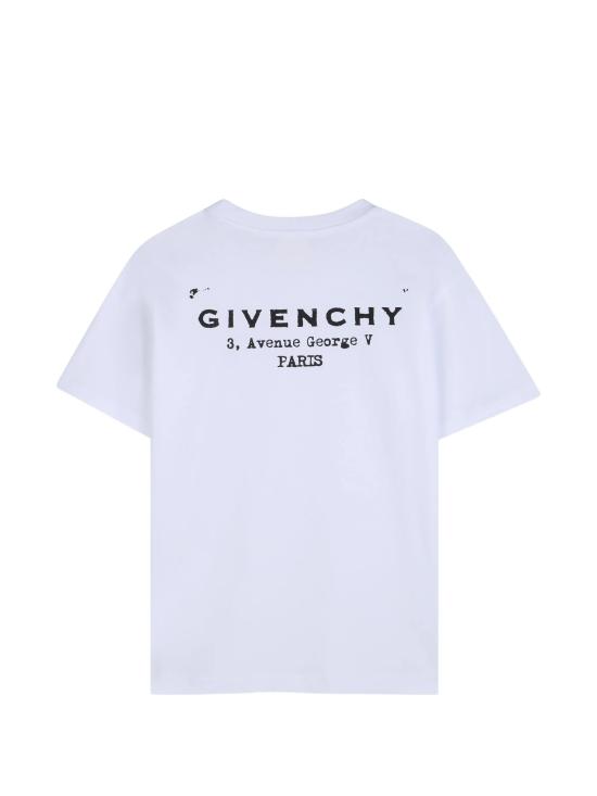 26SS [키즈] 지방시 티셔츠 H31075 10P BIANCO - GIVENCHY