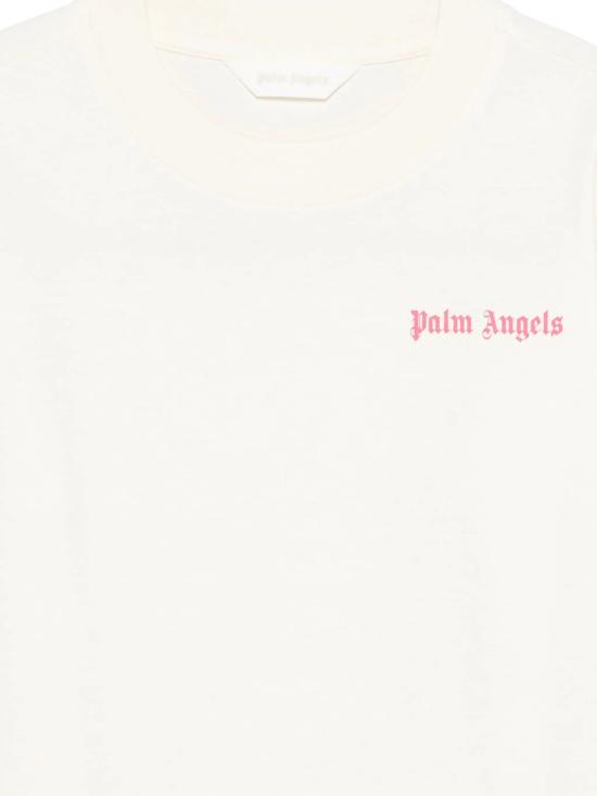 26SS [키즈] 팜앤젤스 티셔츠 PGAA002S26JER003 002 OFF WHITE - PALM ANGELS