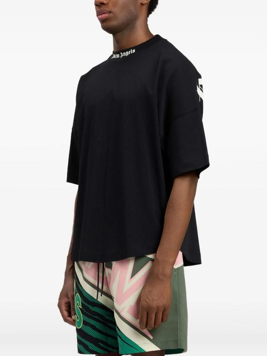 26SS 팜앤젤스 반팔 티셔츠 PMAA10BS26JER001 1003 BLACK OFF WHITE - PALM ANGELS