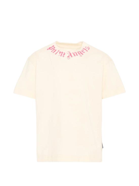 26SS [키즈] 팜앤젤스 티셔츠 PGAA002S26JER005 002 OFF WHITE