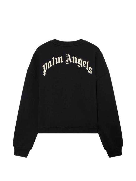 26SS 팜앤젤스 긴팔 티셔츠 PWBA05DS26FLE001 100A BLACK TOFU - PALM ANGELS