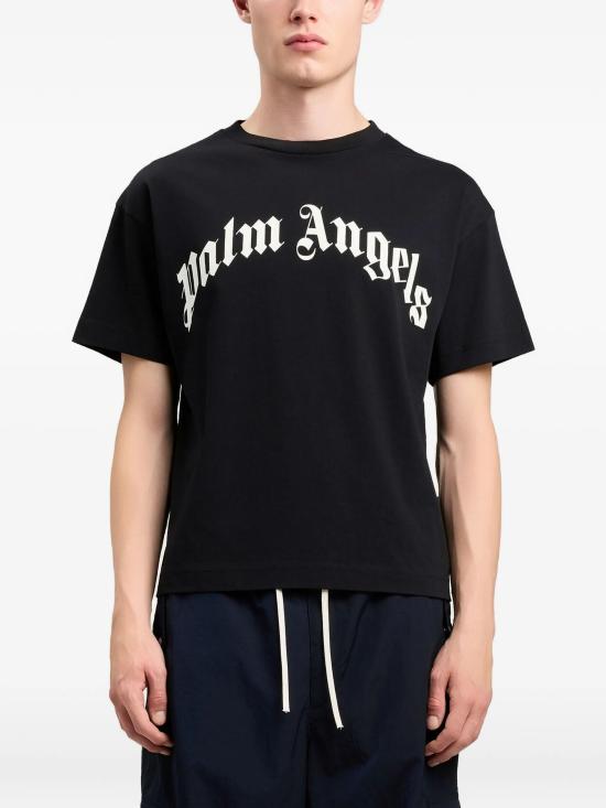 26SS 팜앤젤스 반팔 티셔츠 PMAA109S26JER00G 1003 BLACK OFF WHITE - PALM ANGELS