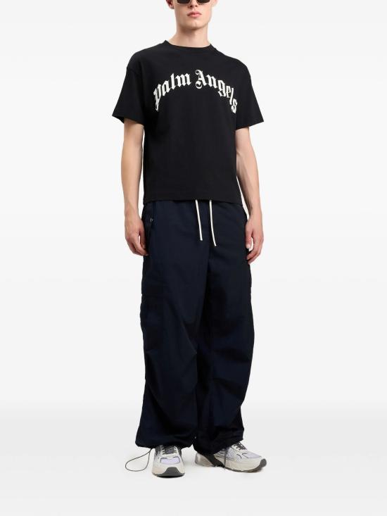 26SS 팜앤젤스 반팔 티셔츠 PMAA109S26JER00G 1003 BLACK OFF WHITE - PALM ANGELS