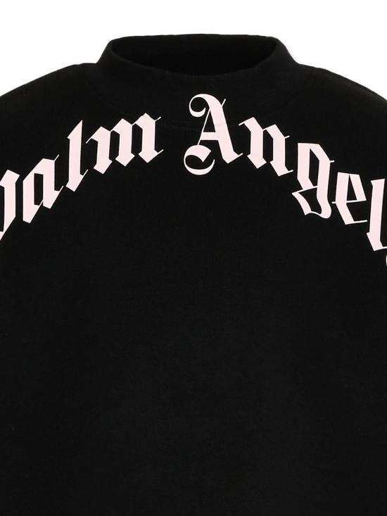 26SS [키즈] 팜앤젤스 풀오버 PGBA013S26FLE001 110 NERO - PALM ANGELS