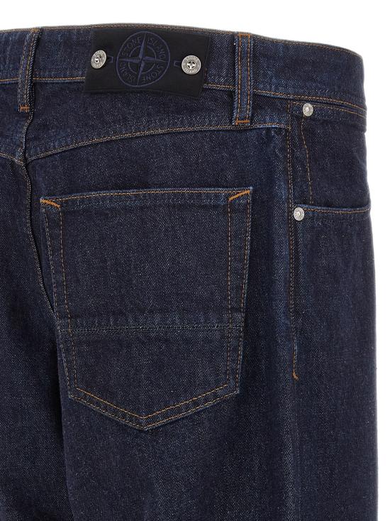 26SS 스톤 아일랜드 J100006 루즈핏 파이브 포켓 진 K2S15J100006S00J7VJ201 Blue - STONE ISLAND