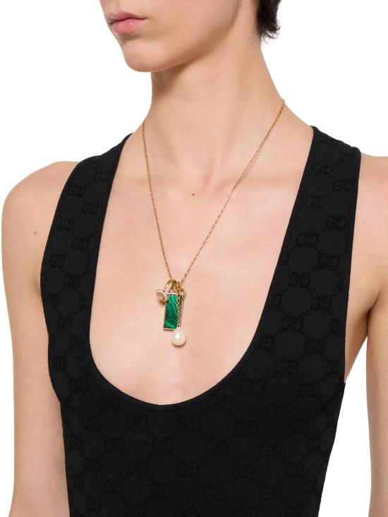 26SS 구찌 블라우스 852275XKFCP 1000 Black - GUCCI