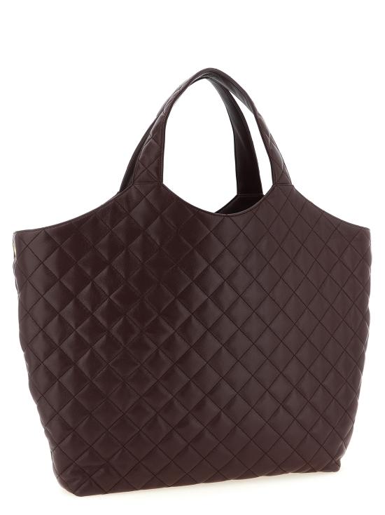 26SS 생로랑 이카 퀼티드 나파 백 698651AAANG6195 Bordeaux - SAINT LAURENT