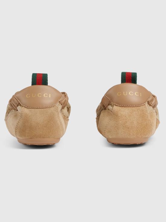 26SS 구찌 쉬프트 스니커즈 857963AAF10 9845 Beige - GUCCI