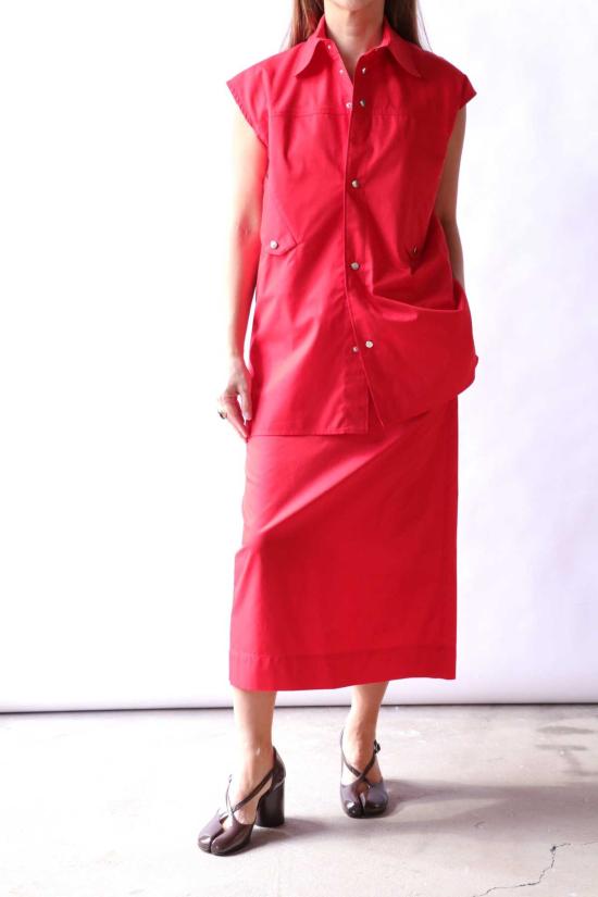  고셰르 미디 스커트 고셰 A라인 스커트 - GAUCHERE