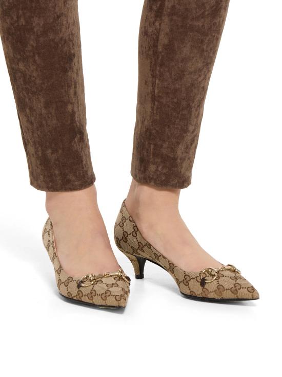 26SS 구찌 홀스빗 펌프스 853466KY980 9744 Beige - GUCCI