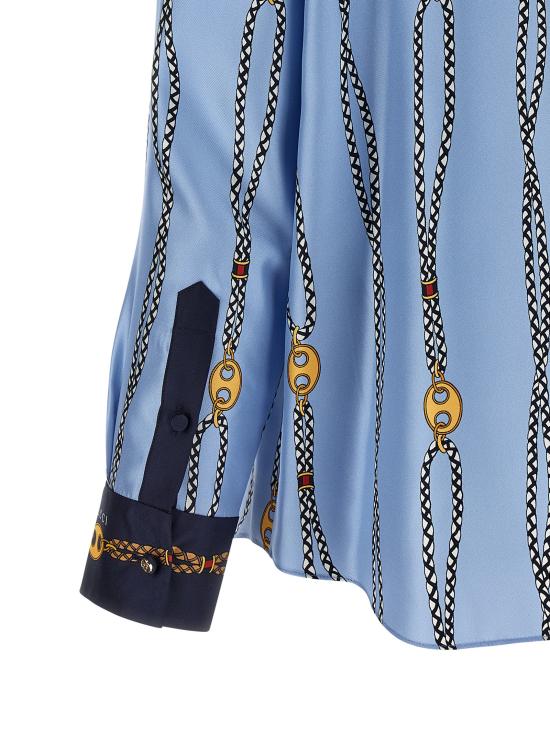 26SS 구찌 블라우스 856109ZAUK54061 Light Blue - GUCCI