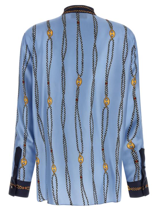 26SS 구찌 블라우스 856109ZAUK54061 Light Blue - GUCCI