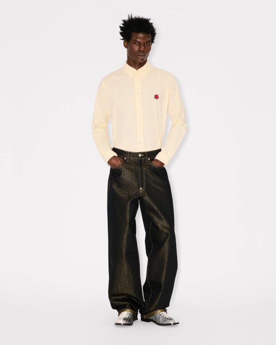 26SS 겐조 셔츠 FG55CH4109KB 38 Yellow - KENZO