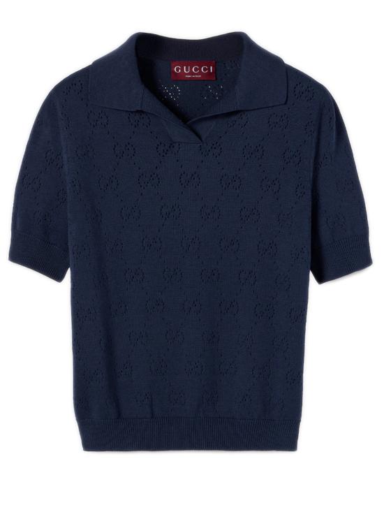 26SS 구찌 블라우스 856203XKFCO 4522 Blue