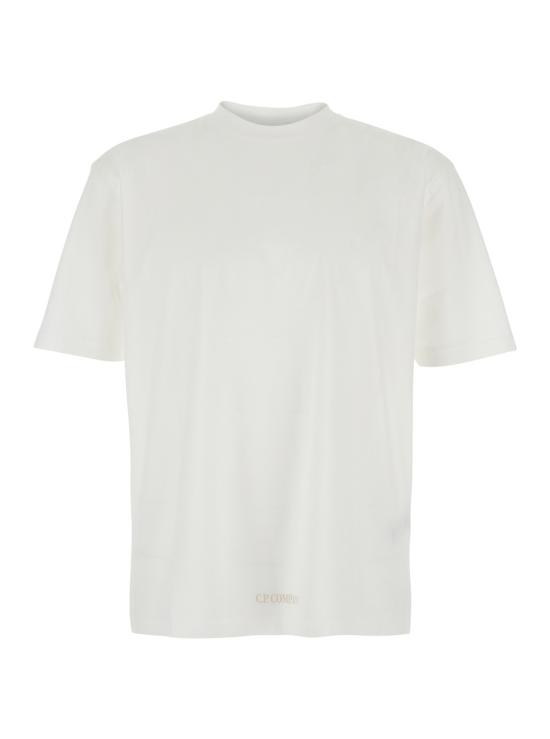 26SS 씨피 컴퍼니 반팔 티셔츠 20CMTS243A110666W103 White