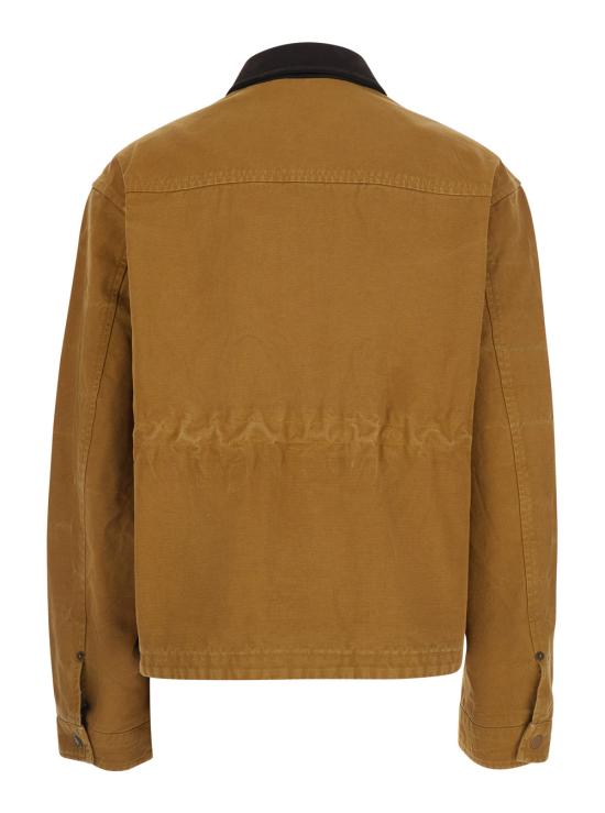 26SS 아크네 스튜디오 캔버스 자켓 A90720BUT Brown - ACNE STUDIOS