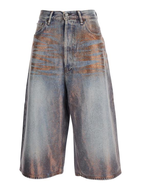 26SS 아크네 스튜디오 숏팬츠 CE0075CP1 Blu