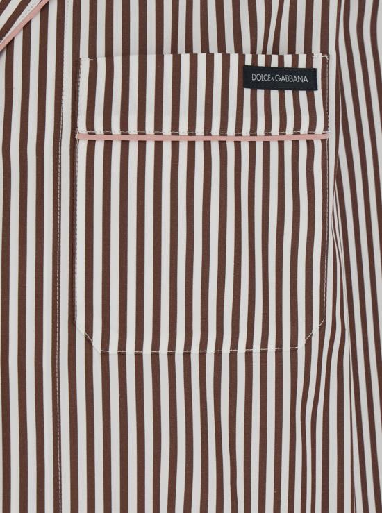 26SS 돌체앤가바나 블라우스/셔츠 F5U37TFR52KS8051 Brown - DOLCE & GABBANA