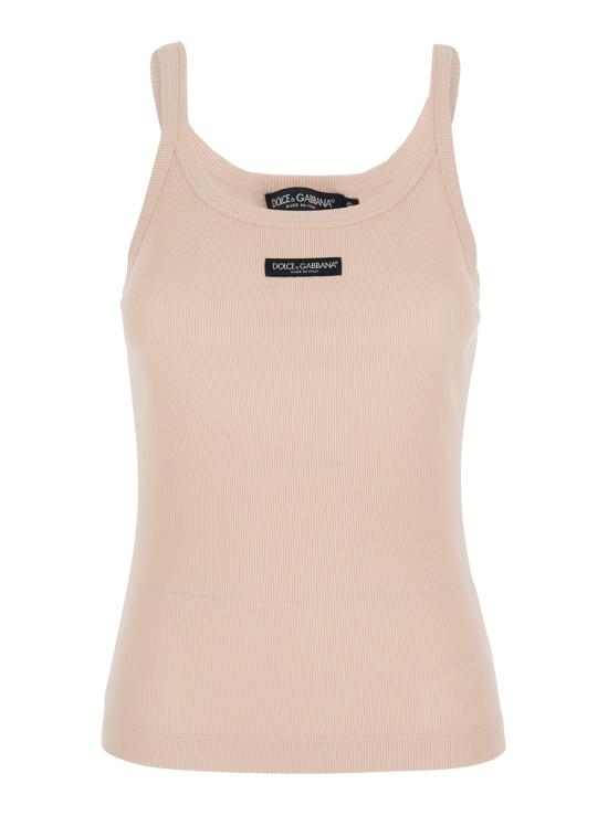 26SS 돌체앤가바나 립드 탱크탑 F8W45TFU7AVF0586 Pink