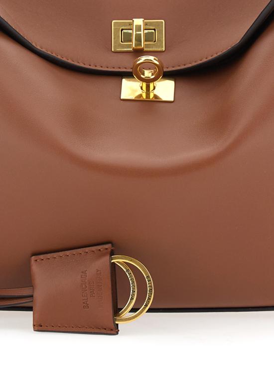 26SS 발렌시아가 로데오 스몰 핸드백 7897792AA4V2237 Brown - BALENCIAGA