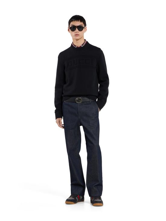 26SS 구찌 스크리너 스니커즈 857889FAFEN 1077 Black - GUCCI