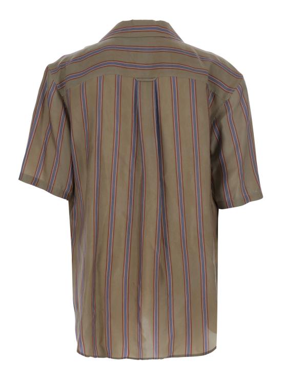 26SS 생로랑 반팔 셔츠 859775Y2N332849 Brown - SAINT LAURENT