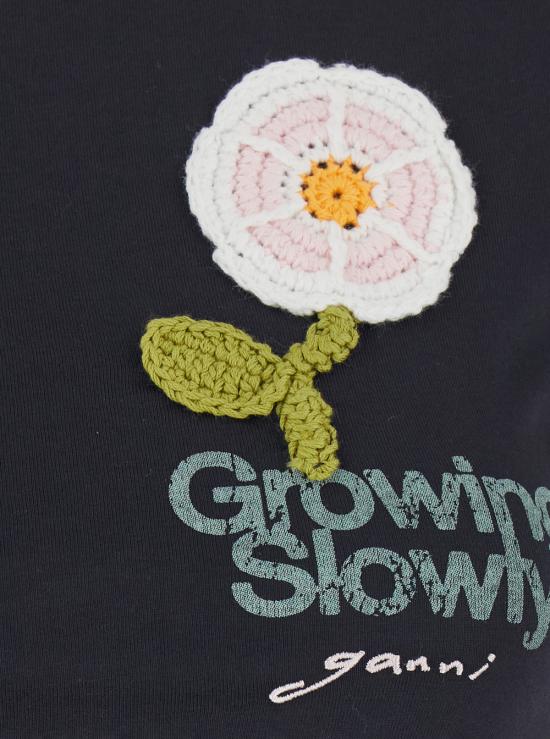 26SS 가니 탑 A1050178252 Black - GANNI