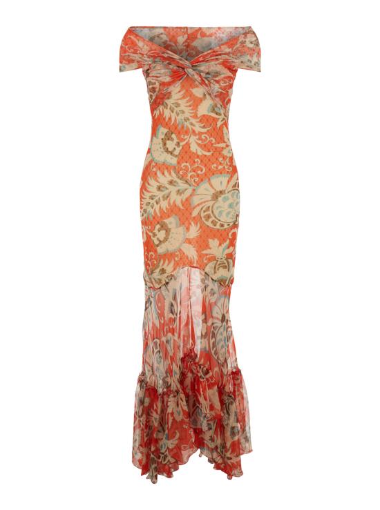 26SS 에트로 롱 원피스 WRHA062299IAS71X0864 Orange