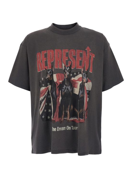 26SS 리프레젠트 반팔 티셔츠 MLM10059346 Grey