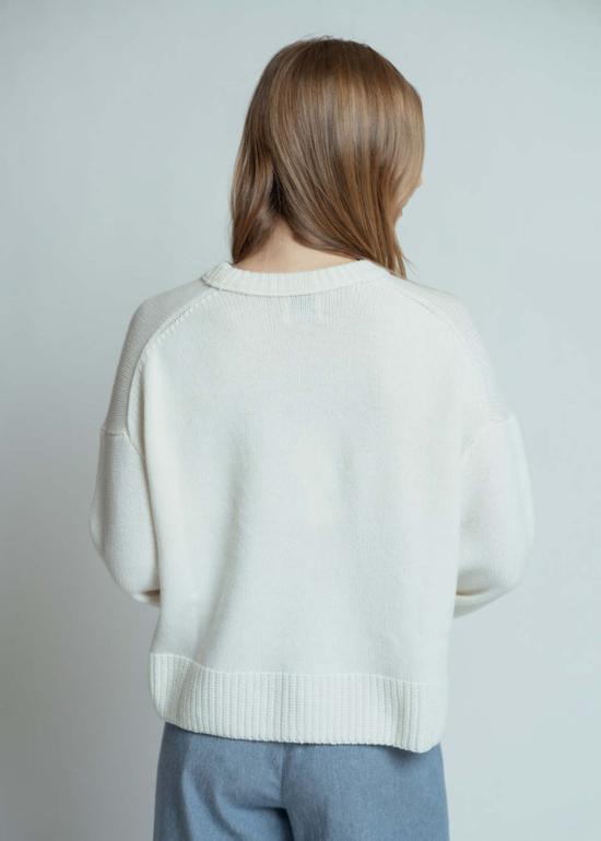  얼루드 스웨터 Allude Fleur De Sel 울 캐시미어  Fleur De Sel - ALLUDE