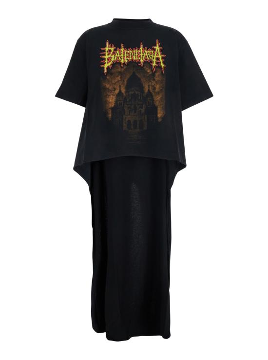 26SS 발렌시아가 탑 871740TUVE41000 Black