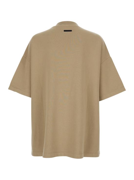 26SS 피어오브갓 반팔 티셔츠 125SP264112FFADEDDUNE Beige - FEAR OF GOD