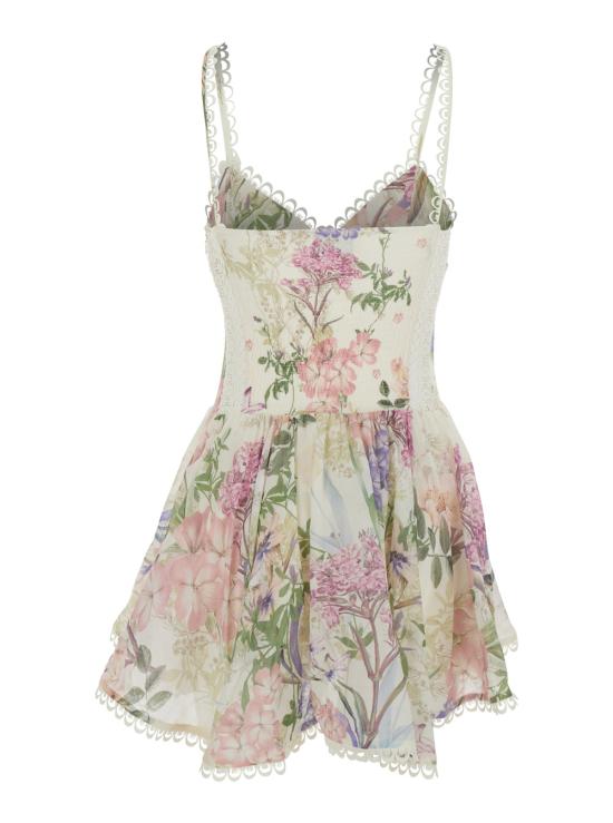 26SS 차로루이즈 미디 원피스 266603CREAMBOTANIC Multicolor - CHARORUIZ