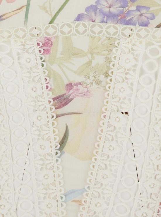 26SS 차로루이즈 미디 원피스 266603CREAMBOTANIC Multicolor - CHARORUIZ