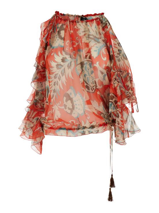 26SS 에트로 블라우스/셔츠 WRJA018099SA1Q8X0864 Orange