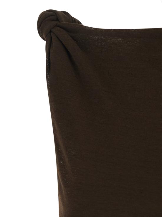 26SS 가니 탑 A1040289ZWX Brown - GANNI