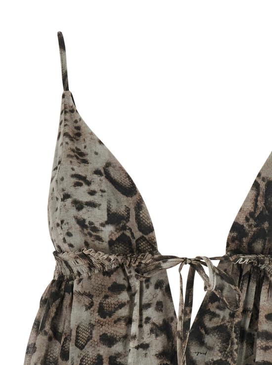 26SS 핑코 미디 원피스 106917A3APCZ9 Beige - PINKO