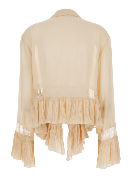 26SS 블루마린 블라우스/셔츠 2C444AN0817 Beige - BLUMARINE