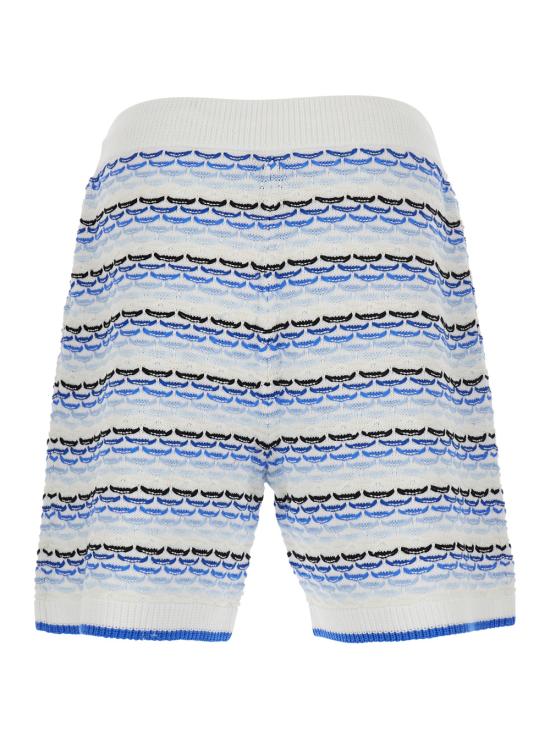 26SS 카사블랑카 숏팬츠 MSP26KW121002COTTON Blu - CASABLANCA