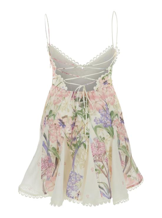 26SS 차로루이즈 미디 원피스 266602CREAMBOTANIC Multicolor - CHARORUIZ