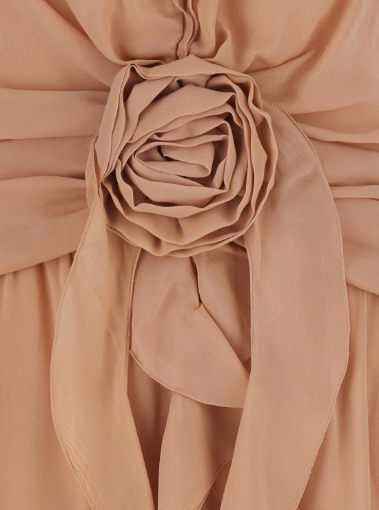 26SS 블루마린 롱 원피스 4A491AN0144 Pink - BLUMARINE