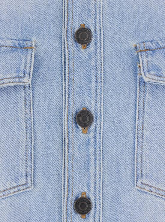 26SS 그리포니 블라우스/셔츠 G1AB0088ADENIMLIGHTBLUE Light blue - GRIFONI